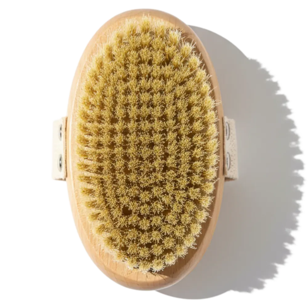 Brosse corporelle + gant exfoliant LYMFEA