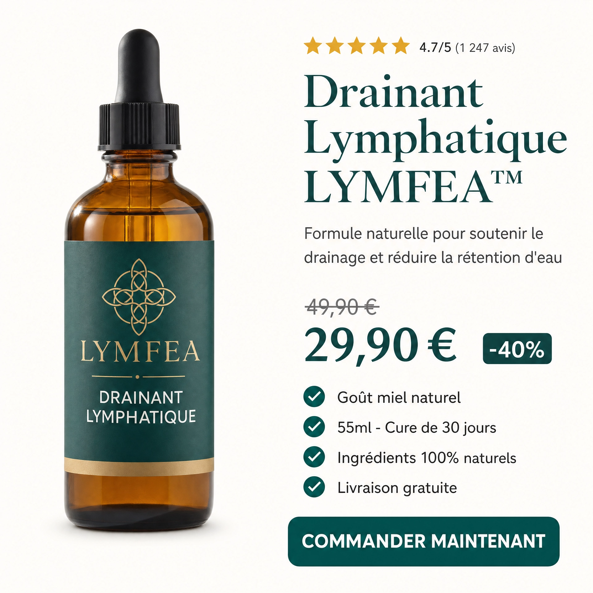 DRAINANT LYMPHATIQUE